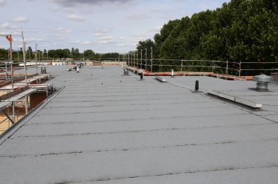 Commercial Flat Roof Installation