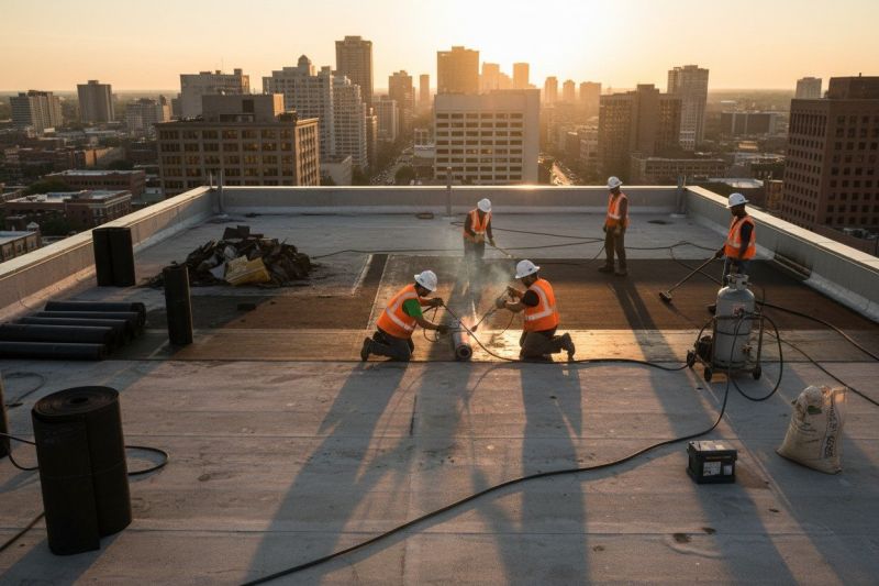 Tar Roof Replacement